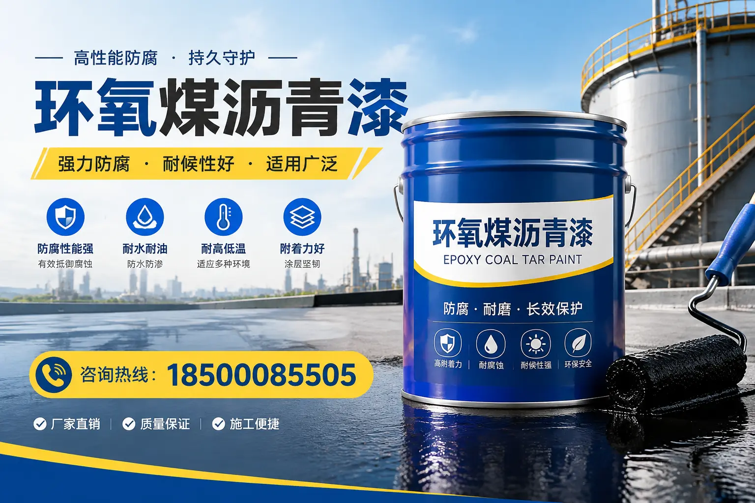环氧煤沥青漆的储存与运输注意事项，哈尔滨企业须知